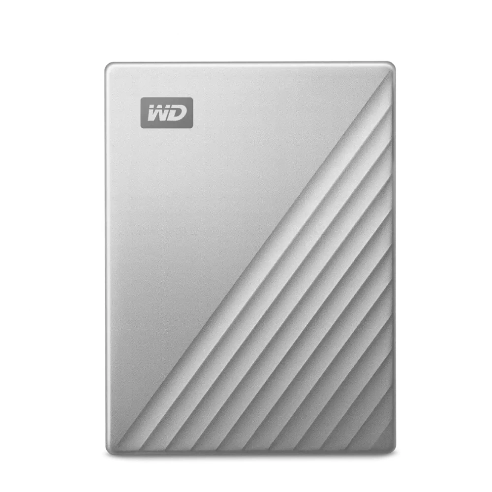 WD External Type C Hard Disk My Passport Ultra 2TB Silver view 2